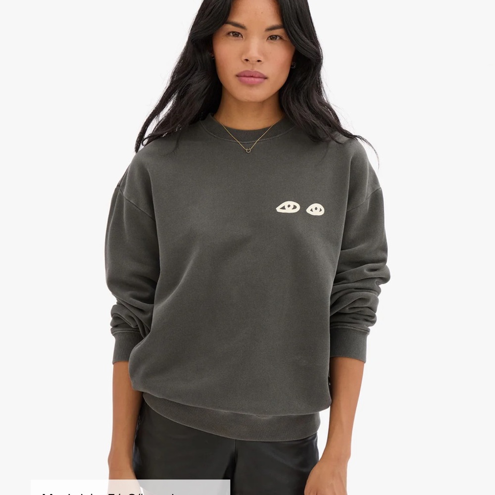 NWT! Clare V Dark Gray Sweatshirt